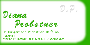 diana probstner business card